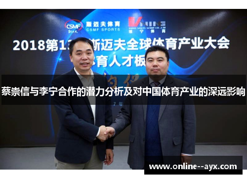 蔡崇信与李宁合作的潜力分析及对中国体育产业的深远影响